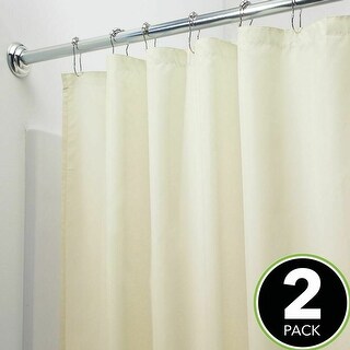Polyester Shower Curtain/Liner 2 Pack Sand 72" x 96" - Bed Bath ...